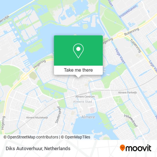 Diks Autoverhuur map