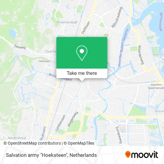 Salvation army "Hoeksteen" map