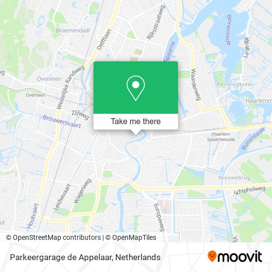 Parkeergarage de Appelaar map