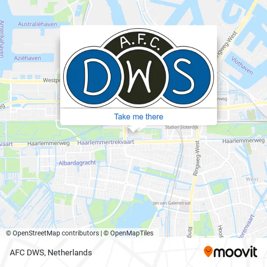 AFC DWS map