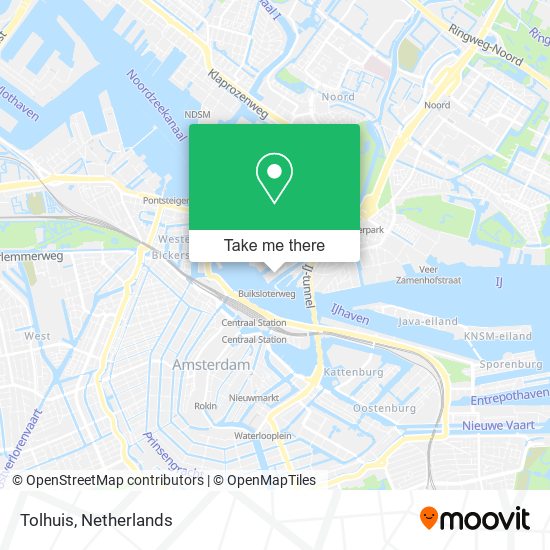 Tolhuis map