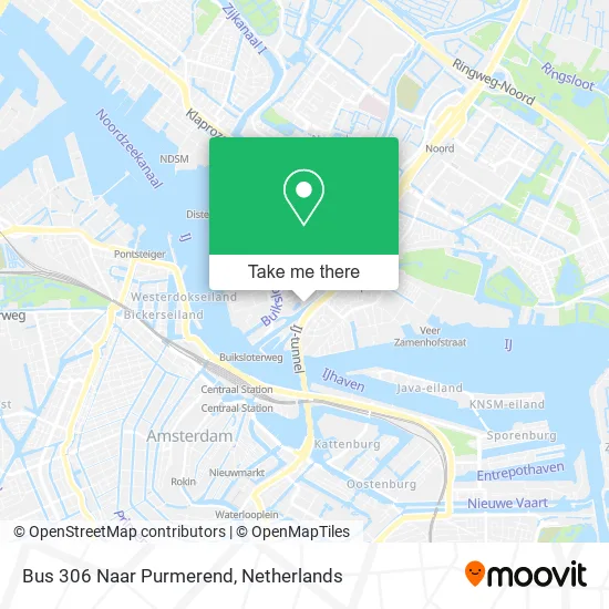 Bus 306 Naar Purmerend map