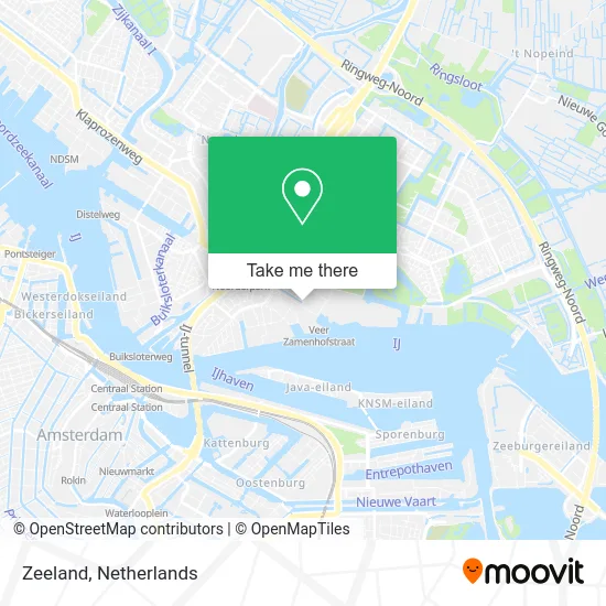 Zeeland map