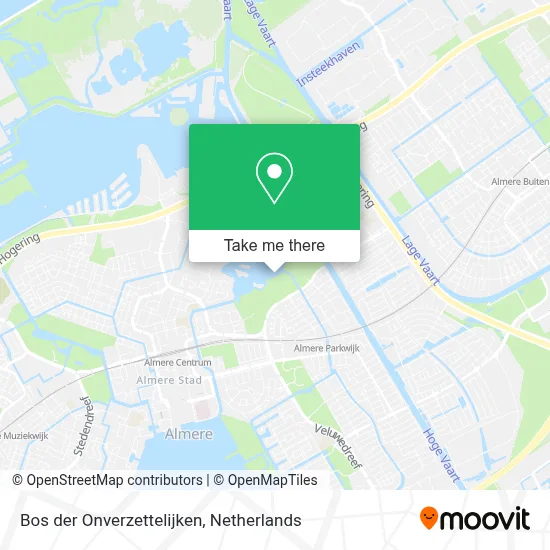 Bos der Onverzettelijken map