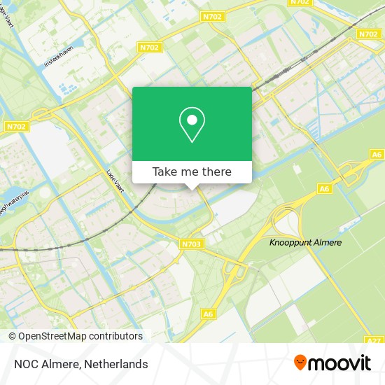 NOC Almere map