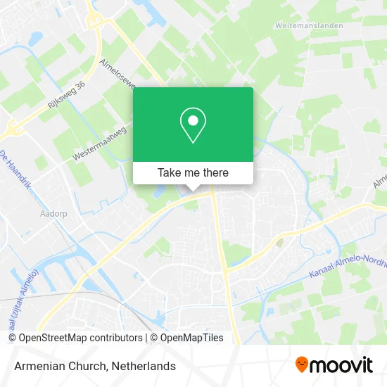 Armeense Kerk map