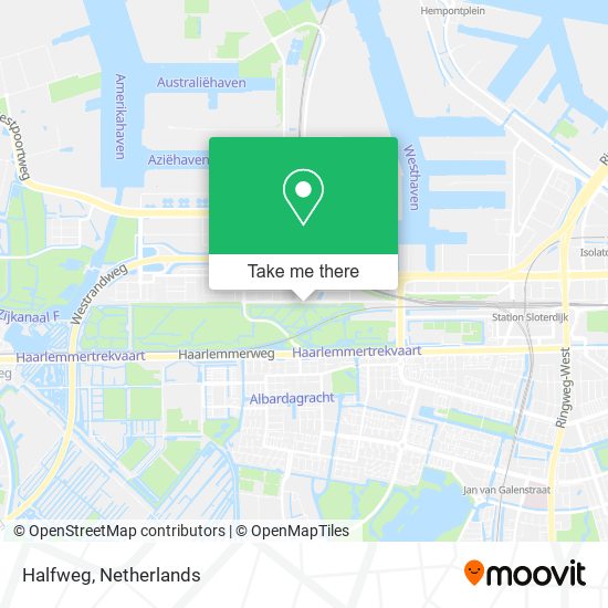 Halfweg map