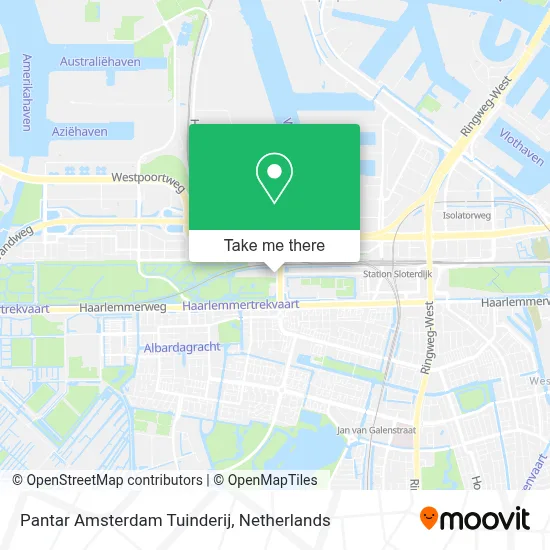 Pantar Amsterdam Tuinderij map