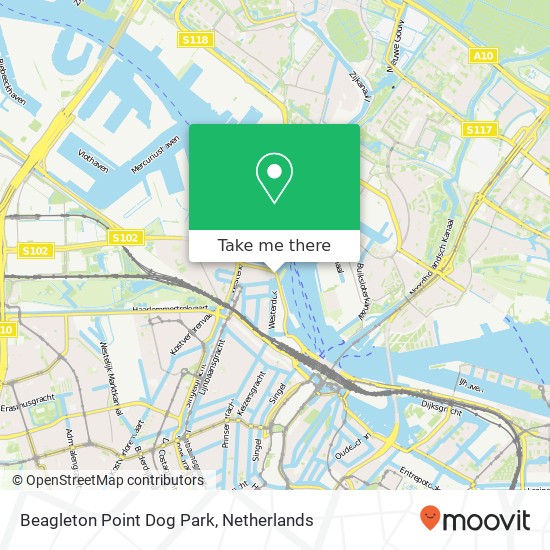 Beagleton Point Dog Park map