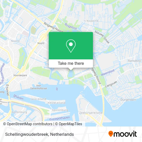 Schellingwouderbreek map