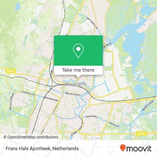 Frans Hals Apotheek map