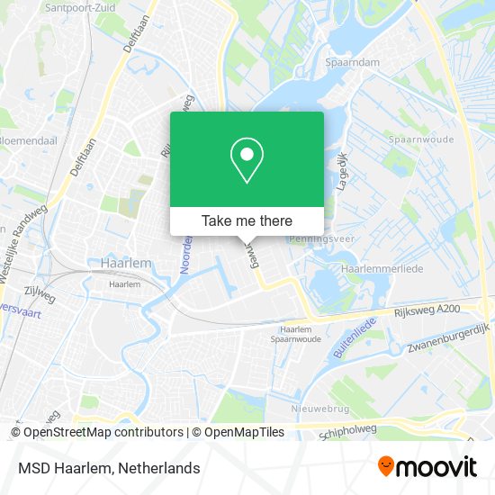 MSD Haarlem map