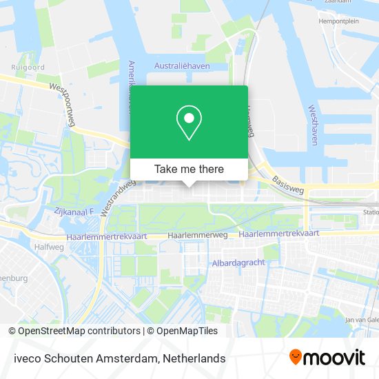 iveco Schouten Amsterdam map