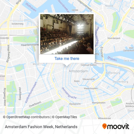 Amsterdam Fashion Week Karte