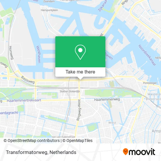 Transformatorweg map