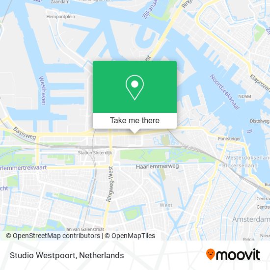 Studio Westpoort map