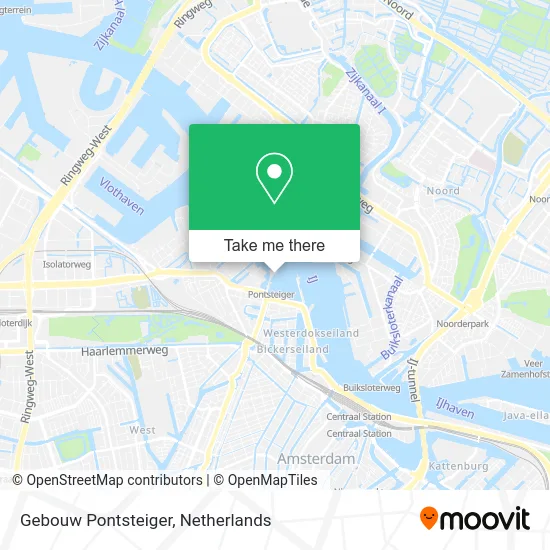 Gebouw Pontsteiger map