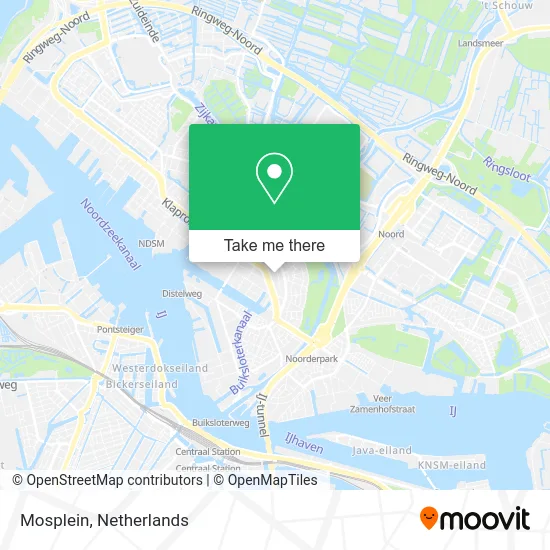 Mosplein map