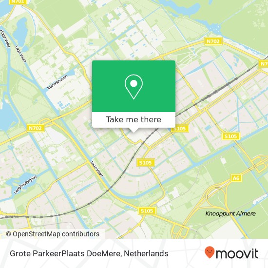 Grote ParkeerPlaats DoeMere map