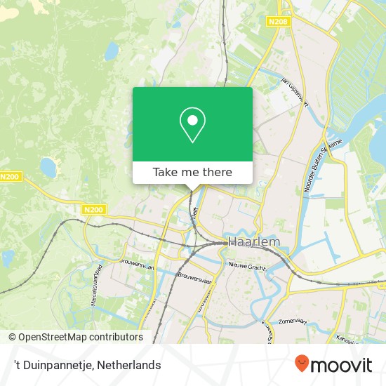 't Duinpannetje map