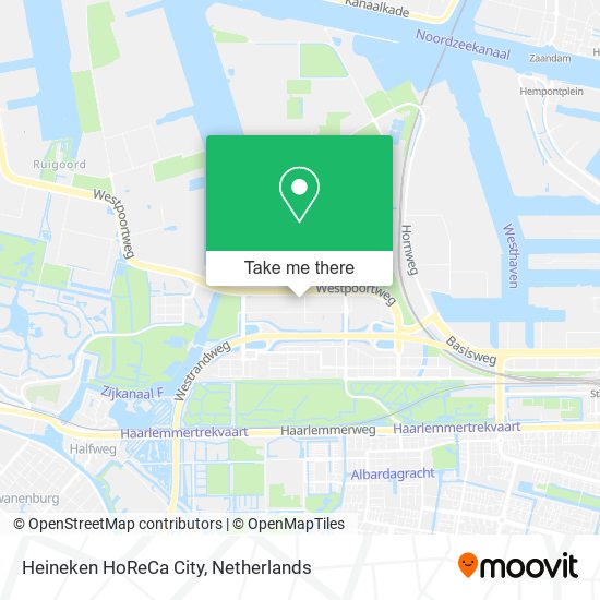 Heineken HoReCa City map