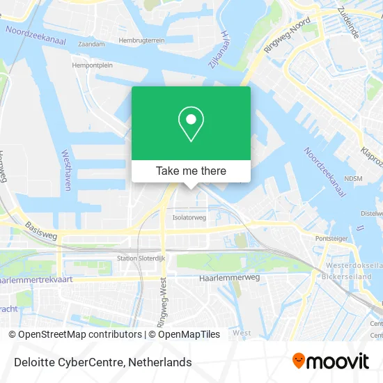 Deloitte CyberCentre map