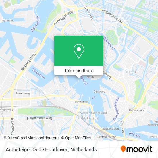 Autosteiger Oude Houthaven map