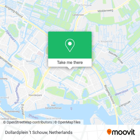 Dollardplein 't Schouw map