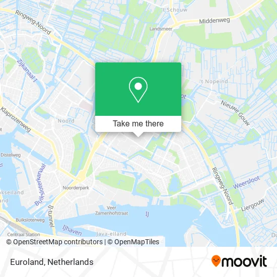 Euroland map