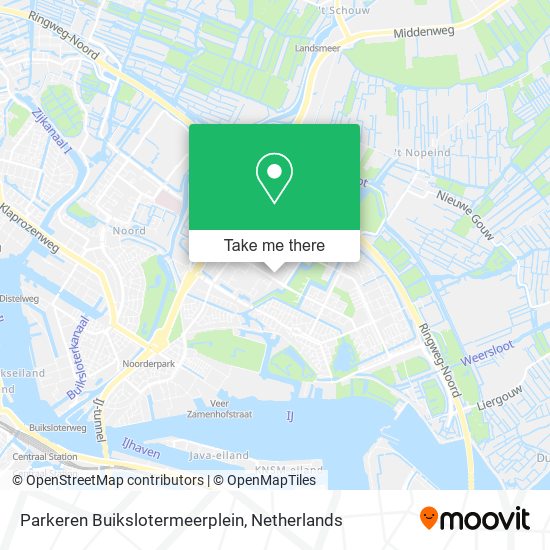 Parkeren Buikslotermeerplein map