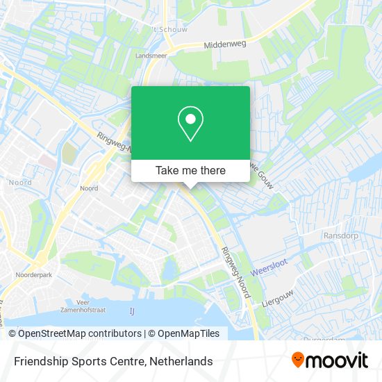 Friendship Sports Centre map