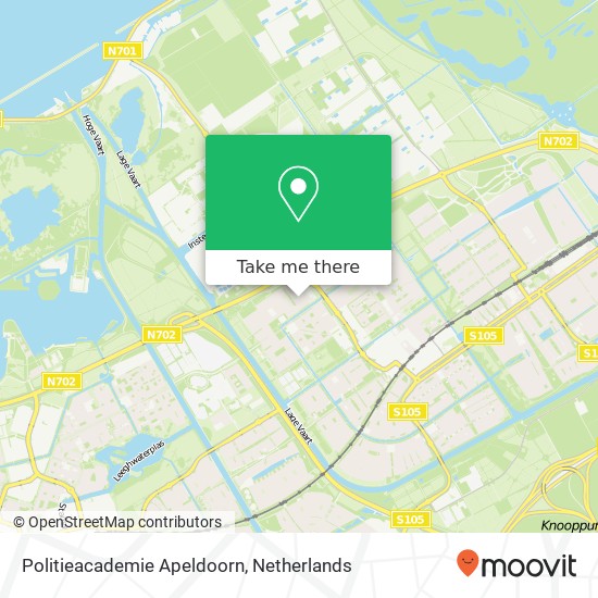 Politieacademie Apeldoorn map