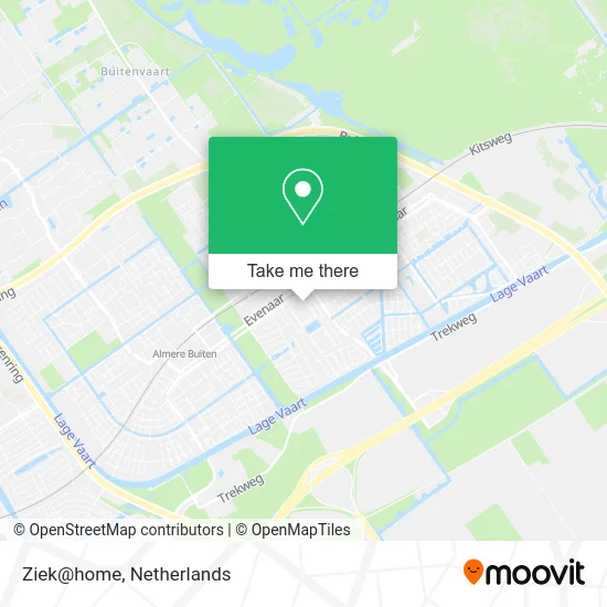 Ziek@home map