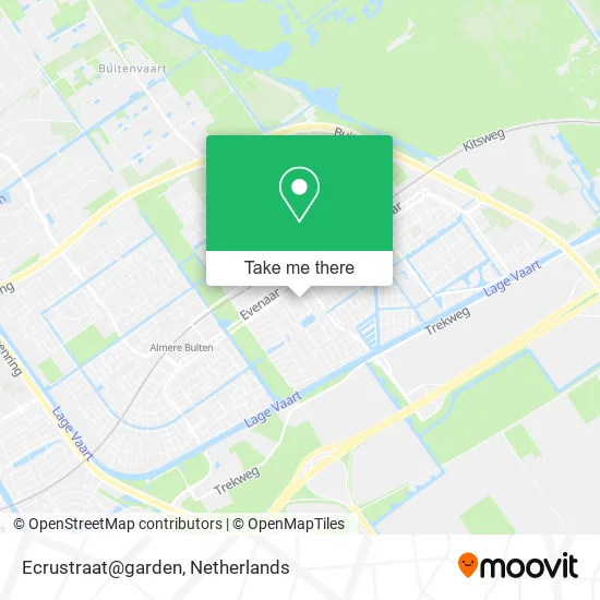 Ecrustraat@garden map