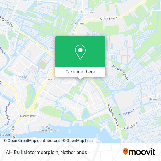 AH Buikslotermeerplein map