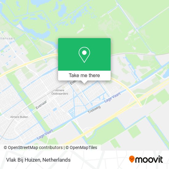 Vlak Bij Huizen map