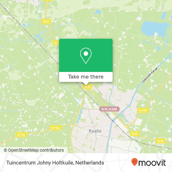 Tuincentrum Johny Holtkuile map