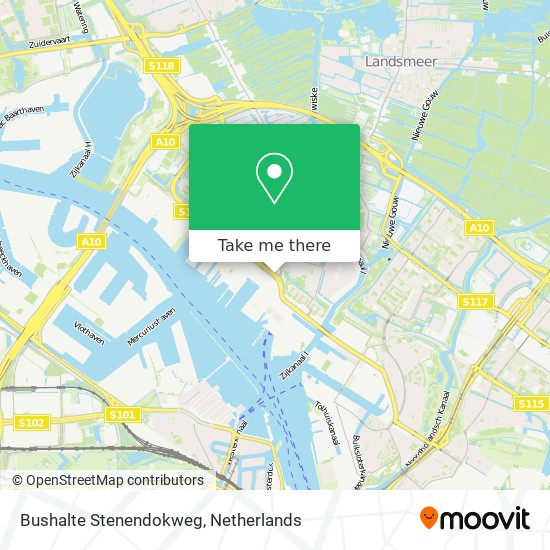 Bushalte Stenendokweg map