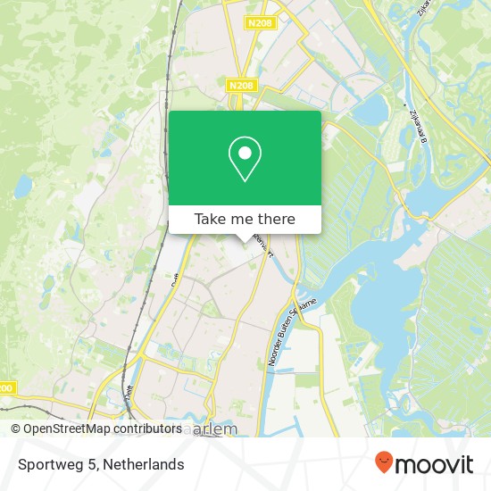 Sportweg 5 map