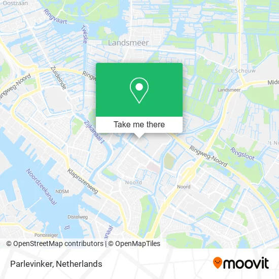 Parlevinker map