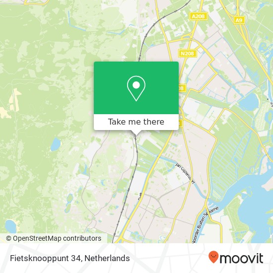 Fietsknooppunt 34 map