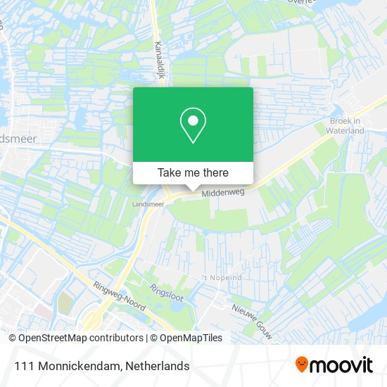 111 Monnickendam map