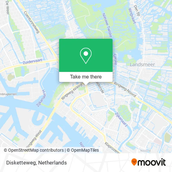 Disketteweg Karte