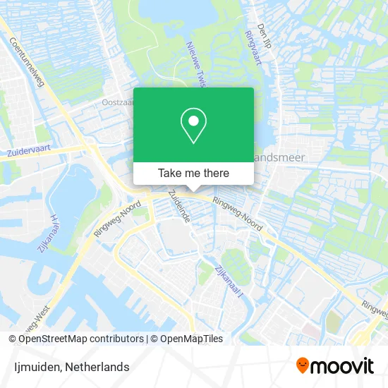 Ijmuiden map