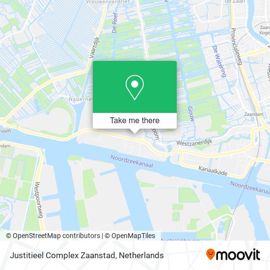 Justitieel Complex Zaanstad map