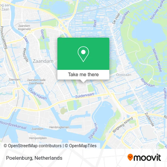 Poelenburg map