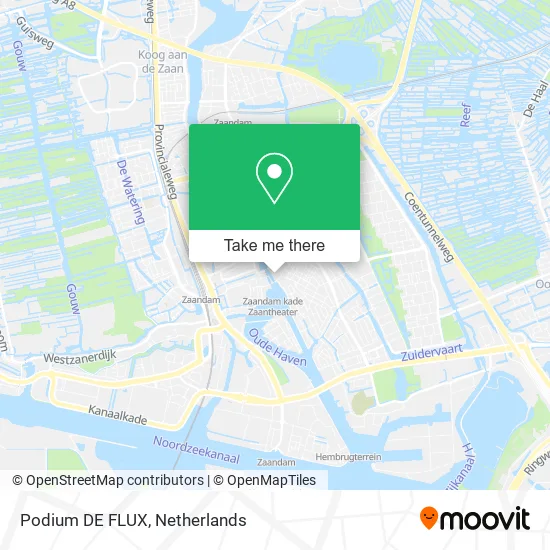 Podium DE FLUX map