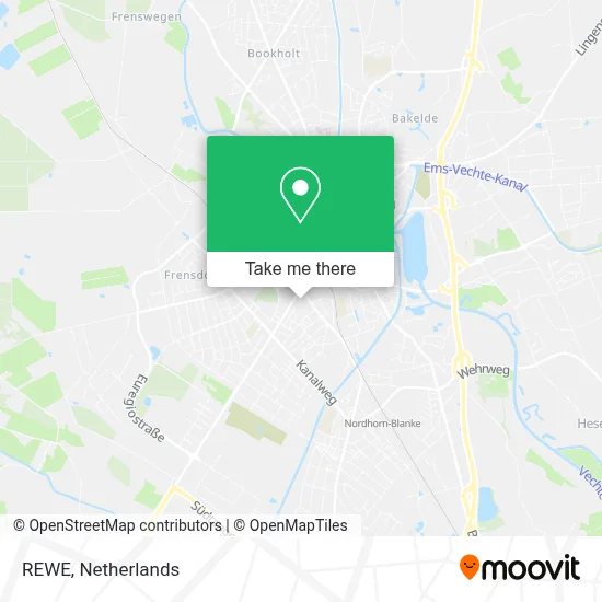 REWE map