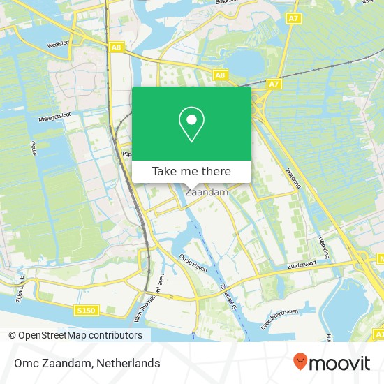 Omc Zaandam map