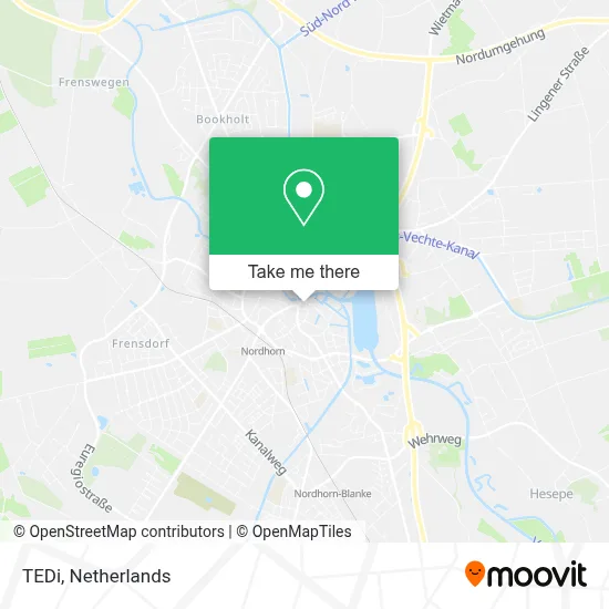 TEDi map